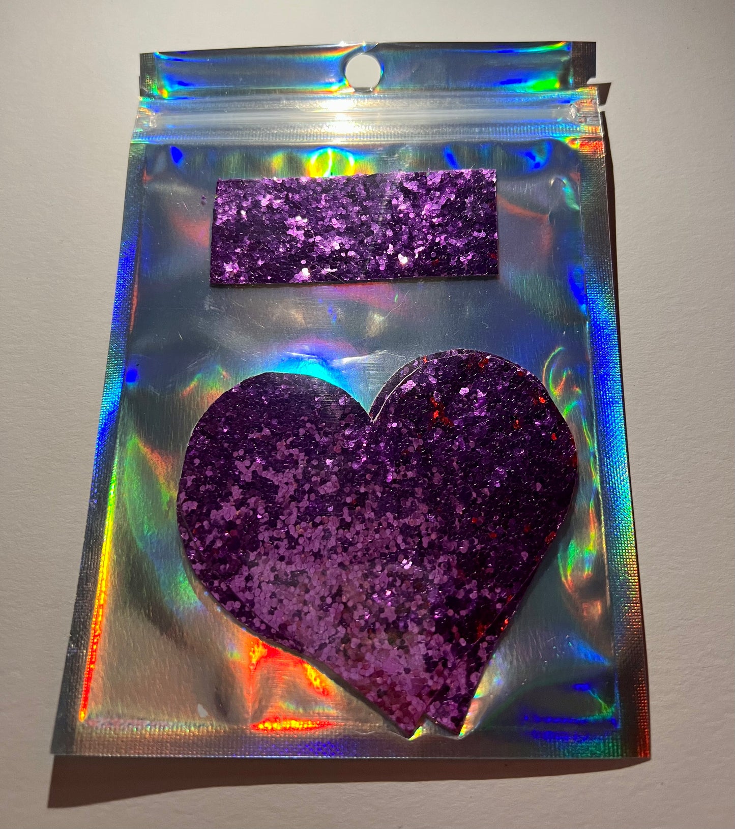 Pasties: Sequin Purple Pasties