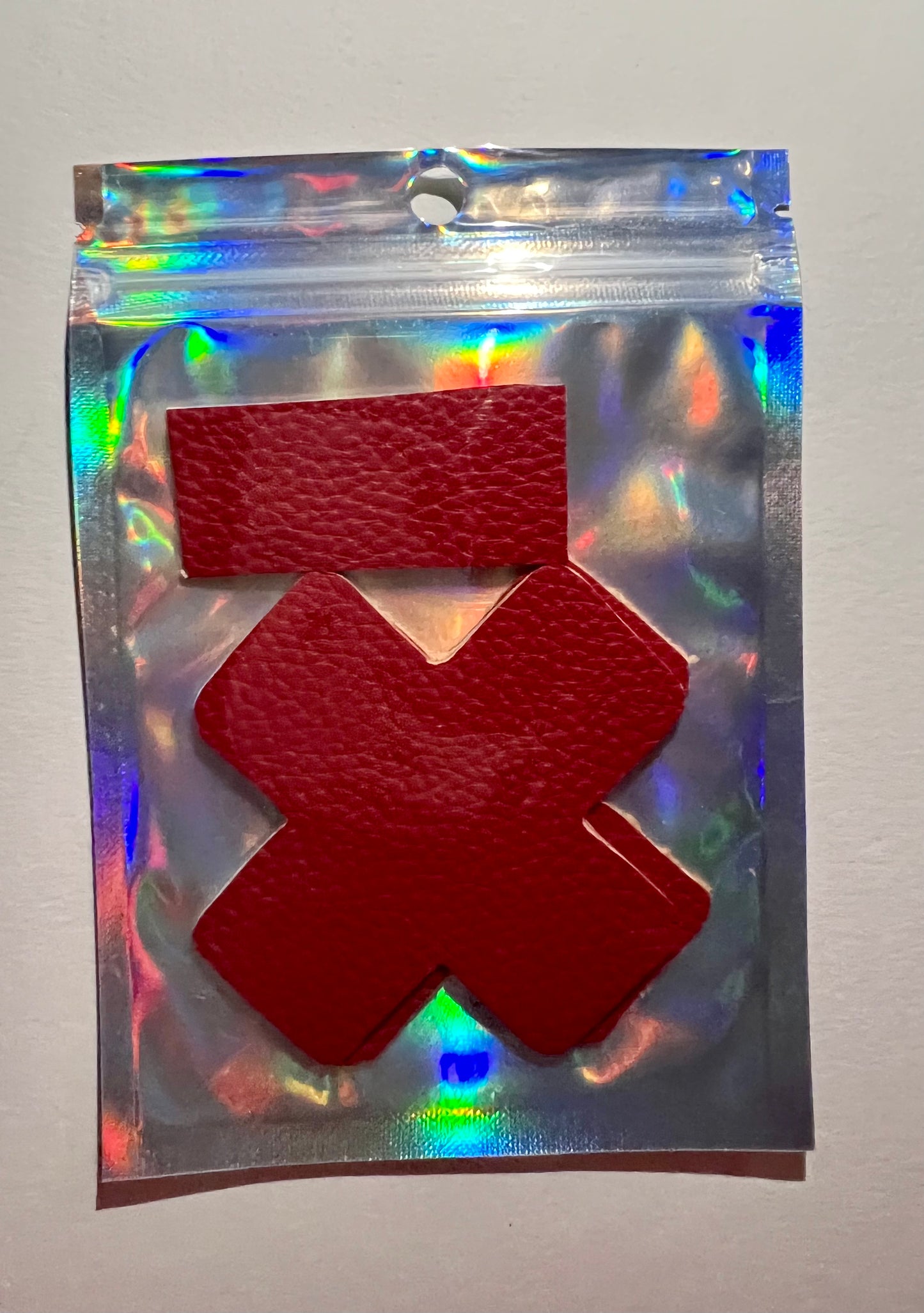 Pasties: Red Leather Pasties