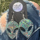 Baby Blue Alien Earrings