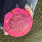 Neon Pink Smiley Face Ashtray
