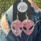 Baby Pink Alien Earrings
