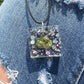 Necklace: Glitter Stoner Pendant