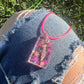 Necklace: Pink Penis Envy Pendant