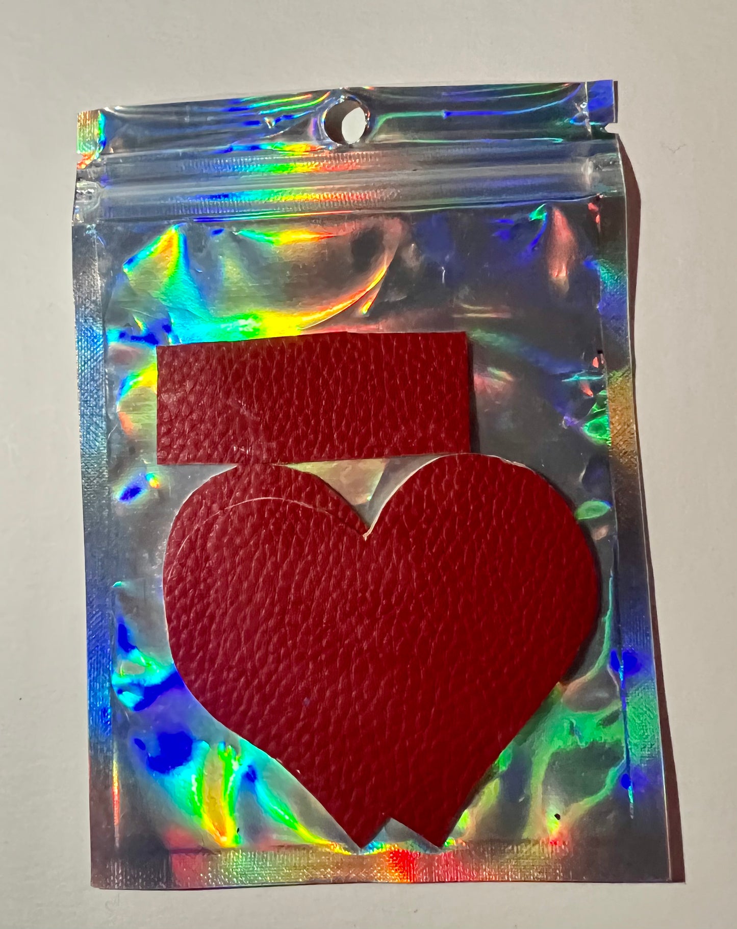 Pasties: Red Leather Pasties