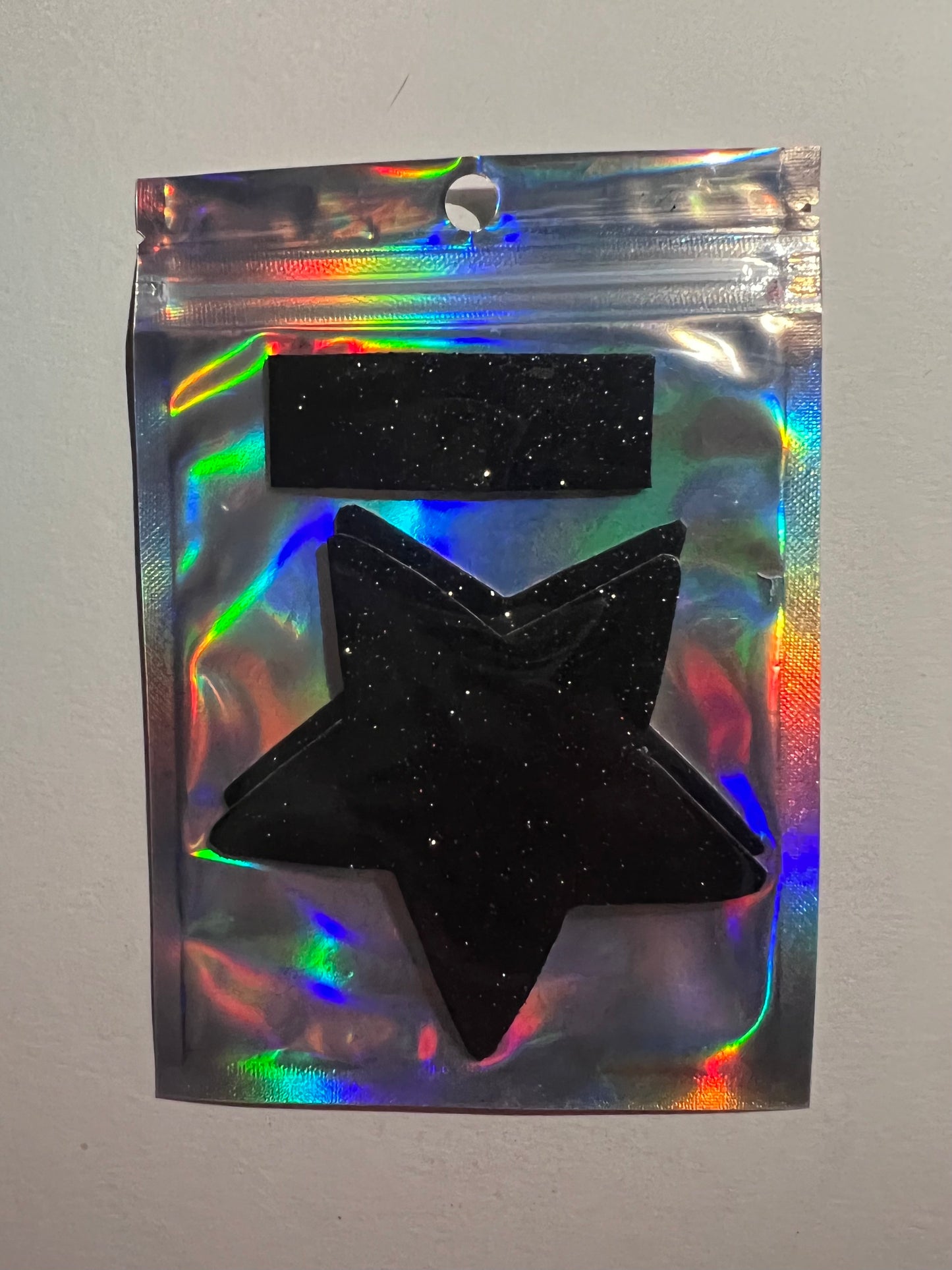 Pasties: Black Glitter Pasties