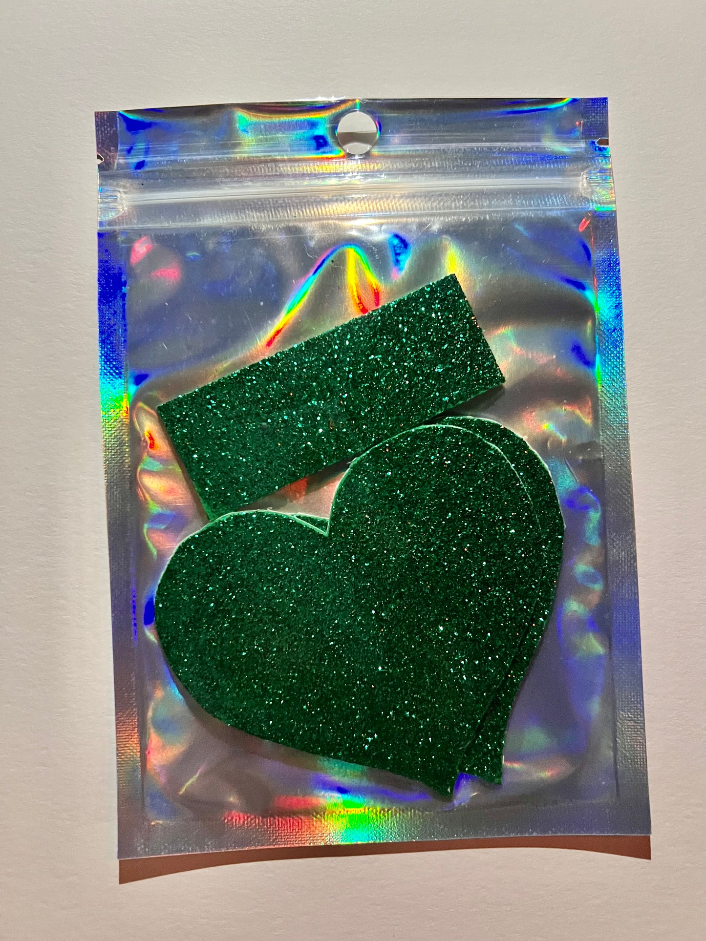 Pasties: Green Glitter Pasties