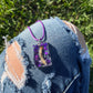 Necklace: Purple Penis Envy Pendant