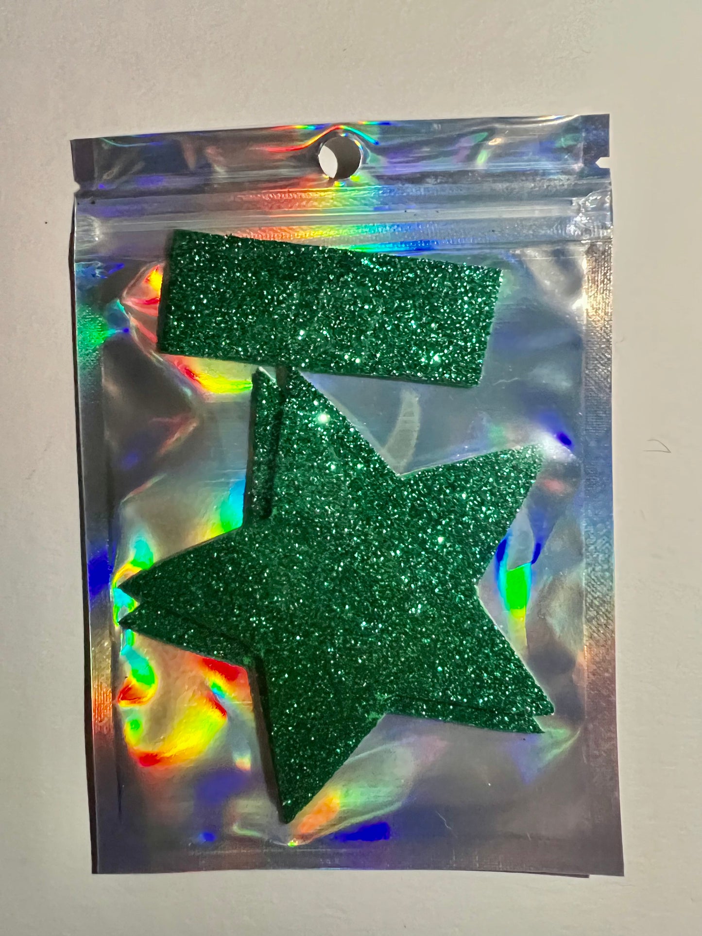 Pasties: Green Glitter Pasties