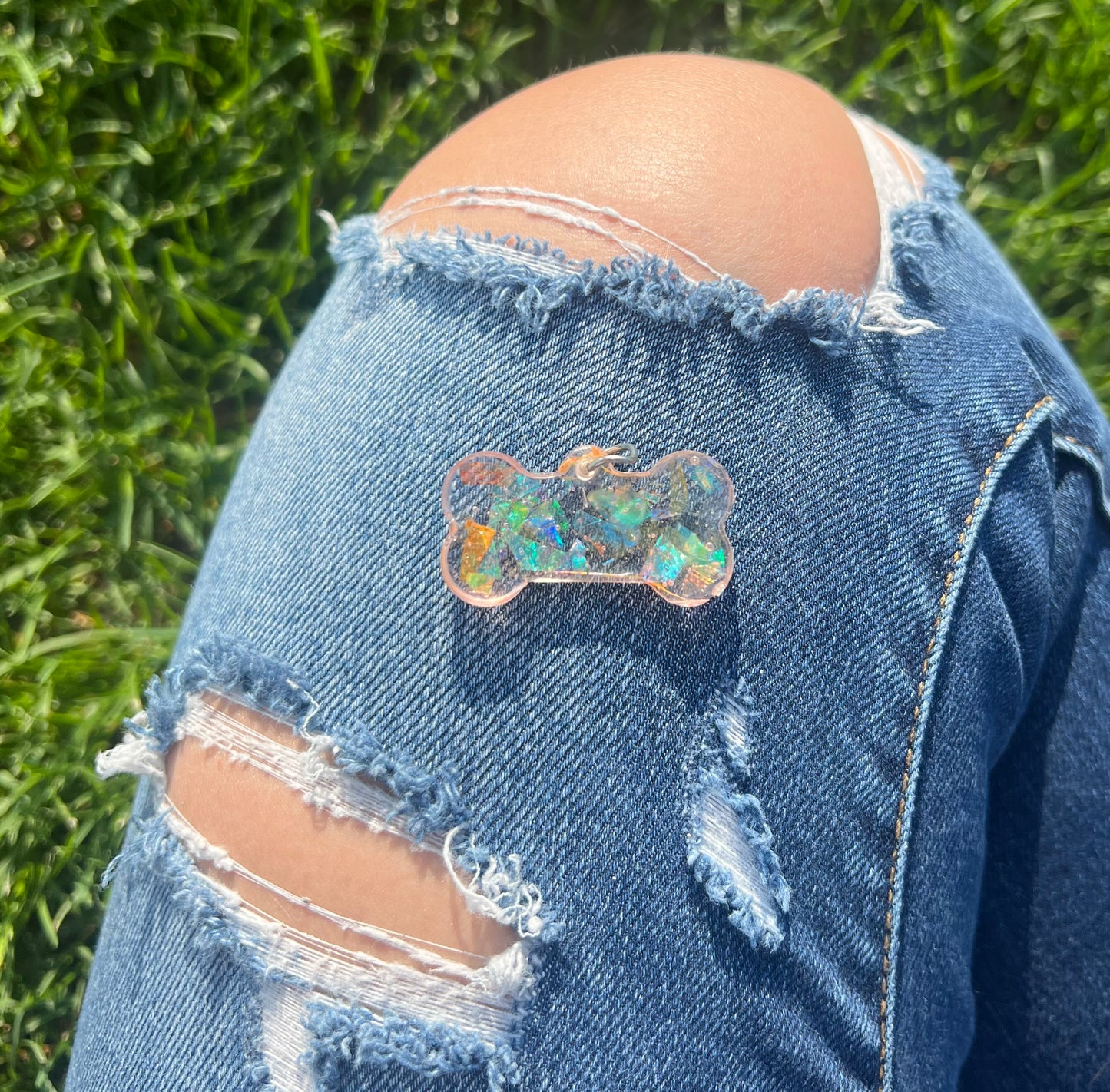 Rave Pets: Orange Vibes Tag