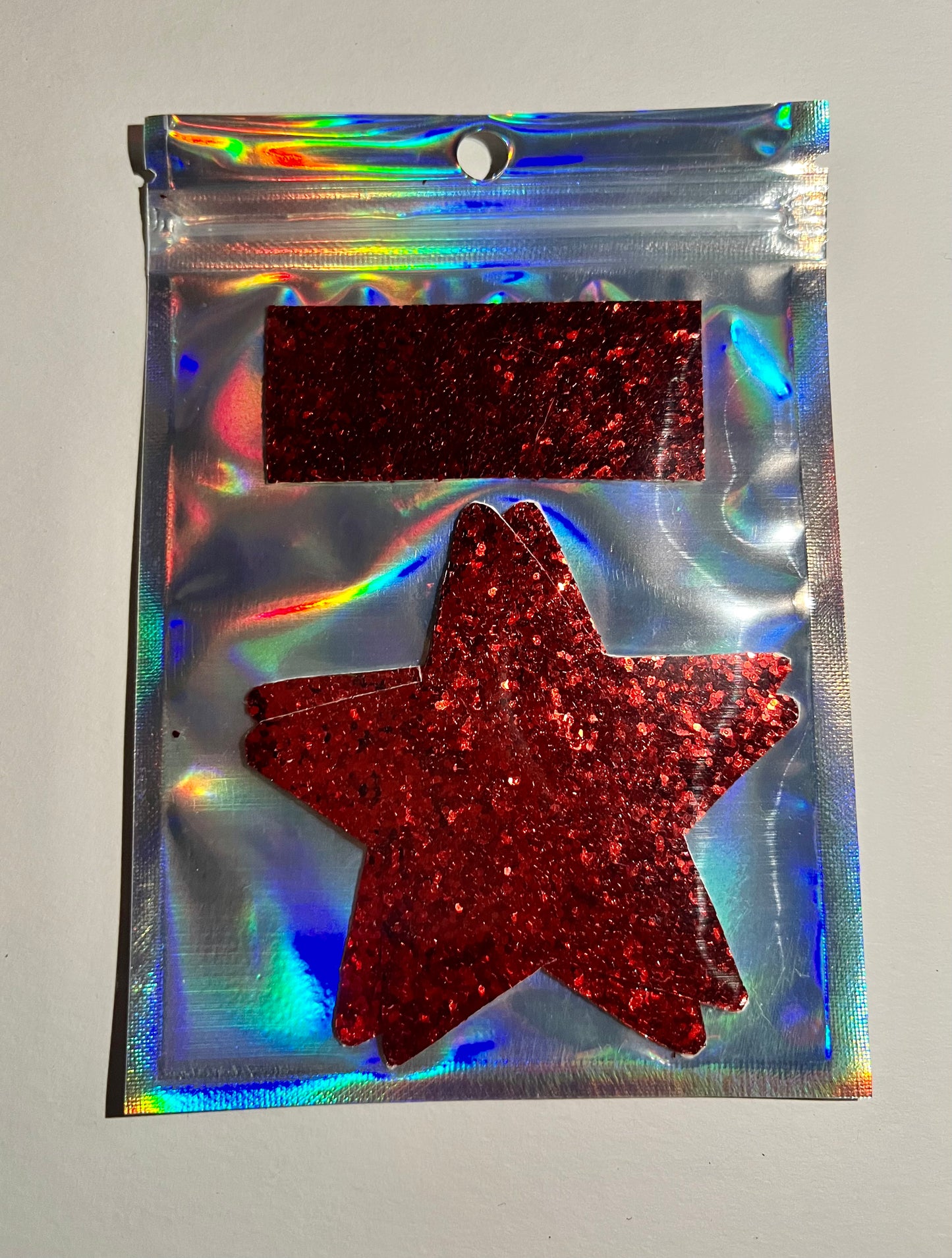 Pasties: Red Glitter Pasties