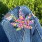 Keychains: Neon Vibes Weed Leaf