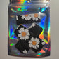 Pasties: Black Daisy Flowers Pasties