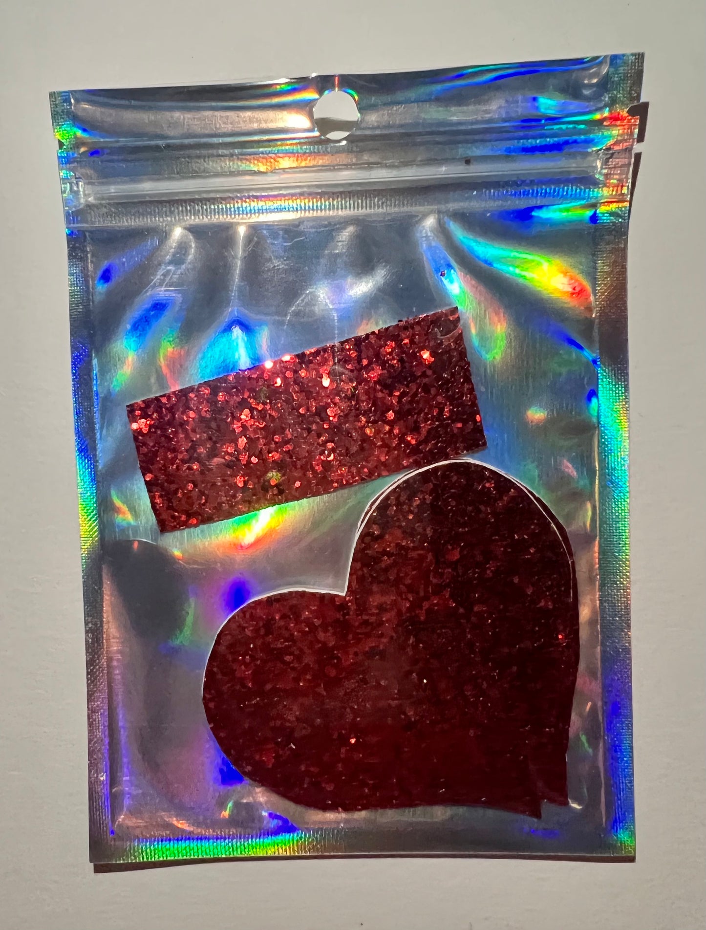 Pasties: Red Glitter Pasties