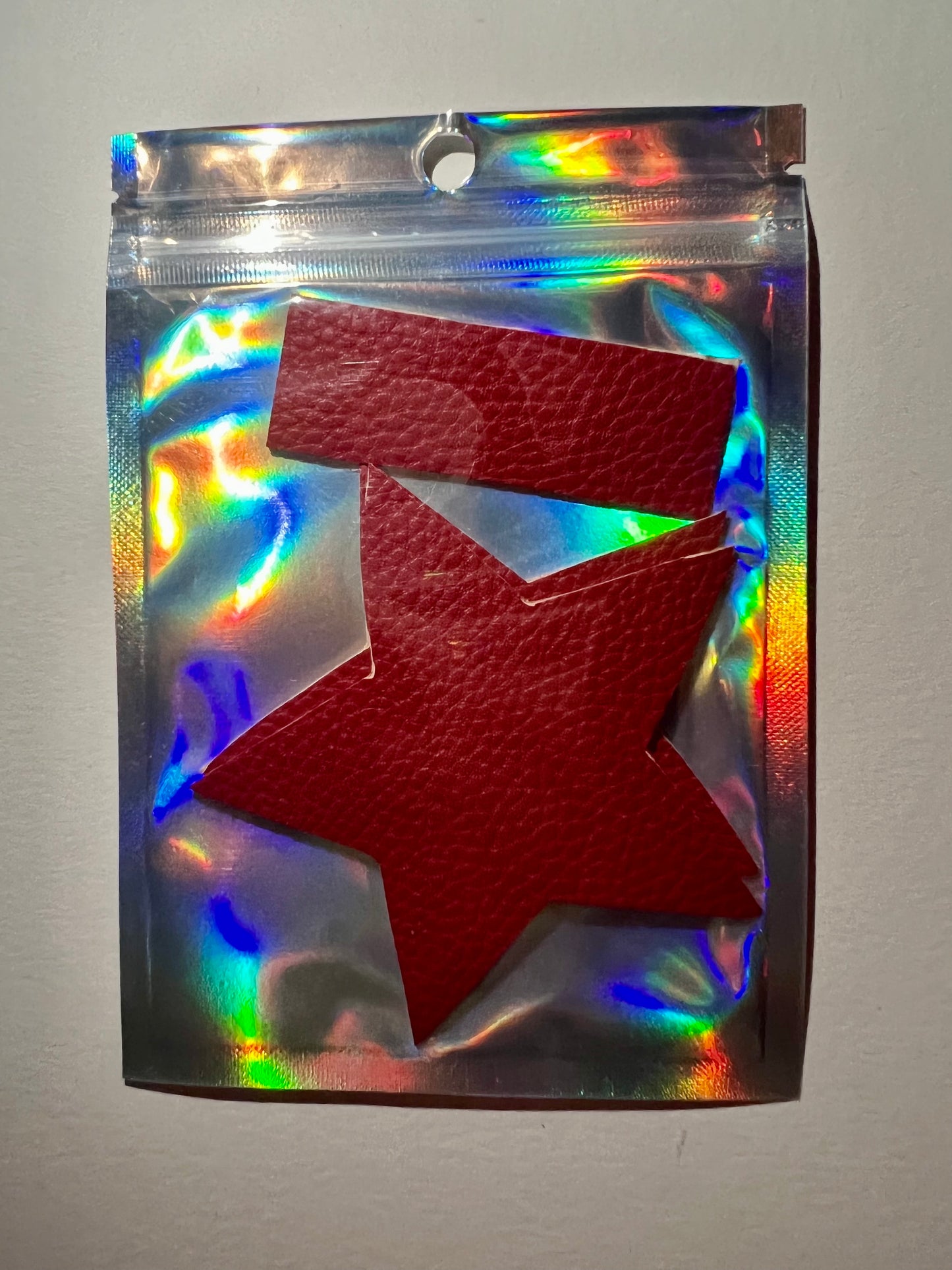 Pasties: Red Leather Pasties