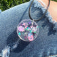 Necklace: Rave Girl Circle Pendant