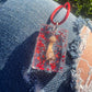 Necklace: Red Mushy PE Pendant