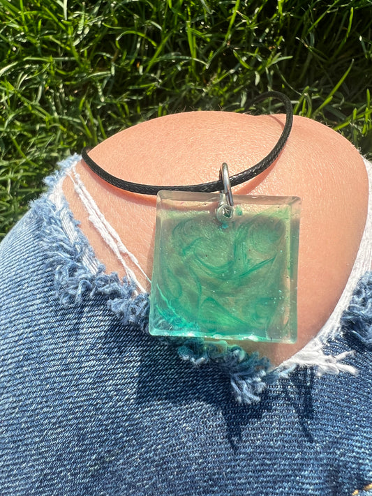 Necklace: Green Dream Pendant