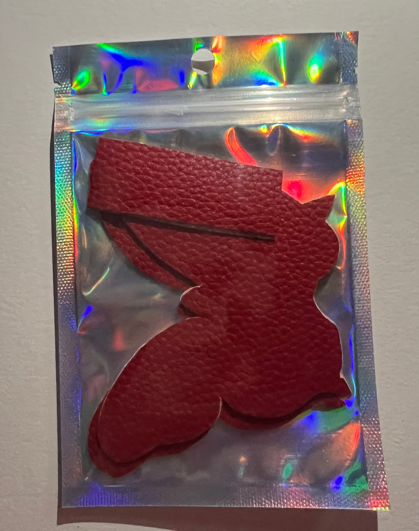 Pasties: Red Leather Pasties