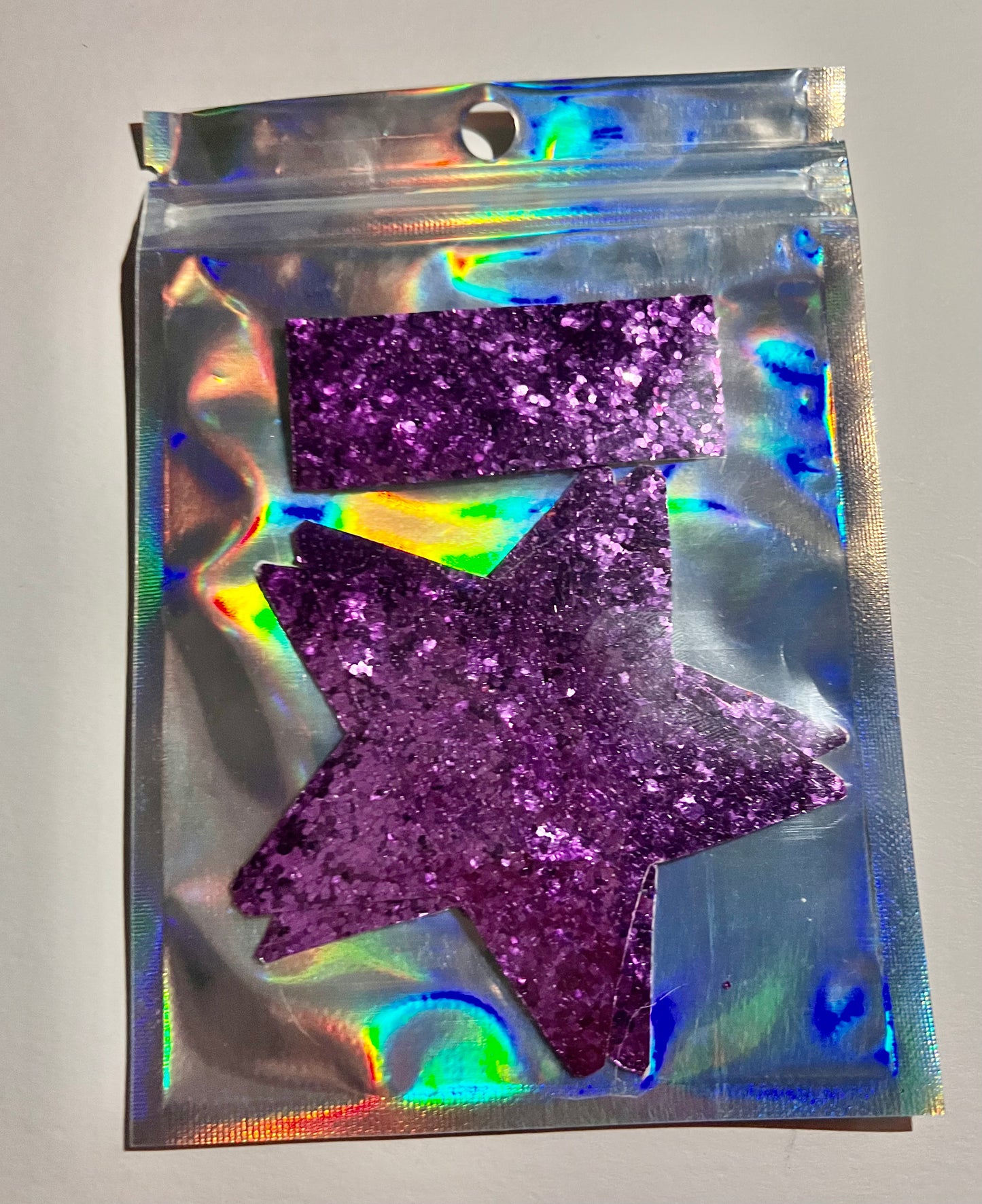 Pasties: Sequin Purple Pasties