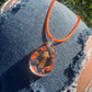 Necklace: Gold Mushy Pendant