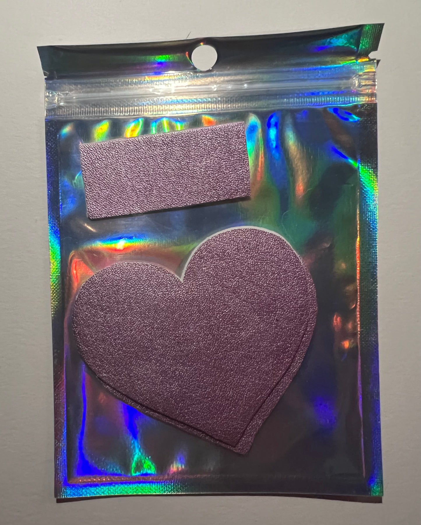 Pasties: Light Purple Leather Pasties