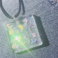 Necklace: Rave Girl Sequin Pendant