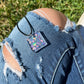 Necklace: Rave Girl Sequin Pendant