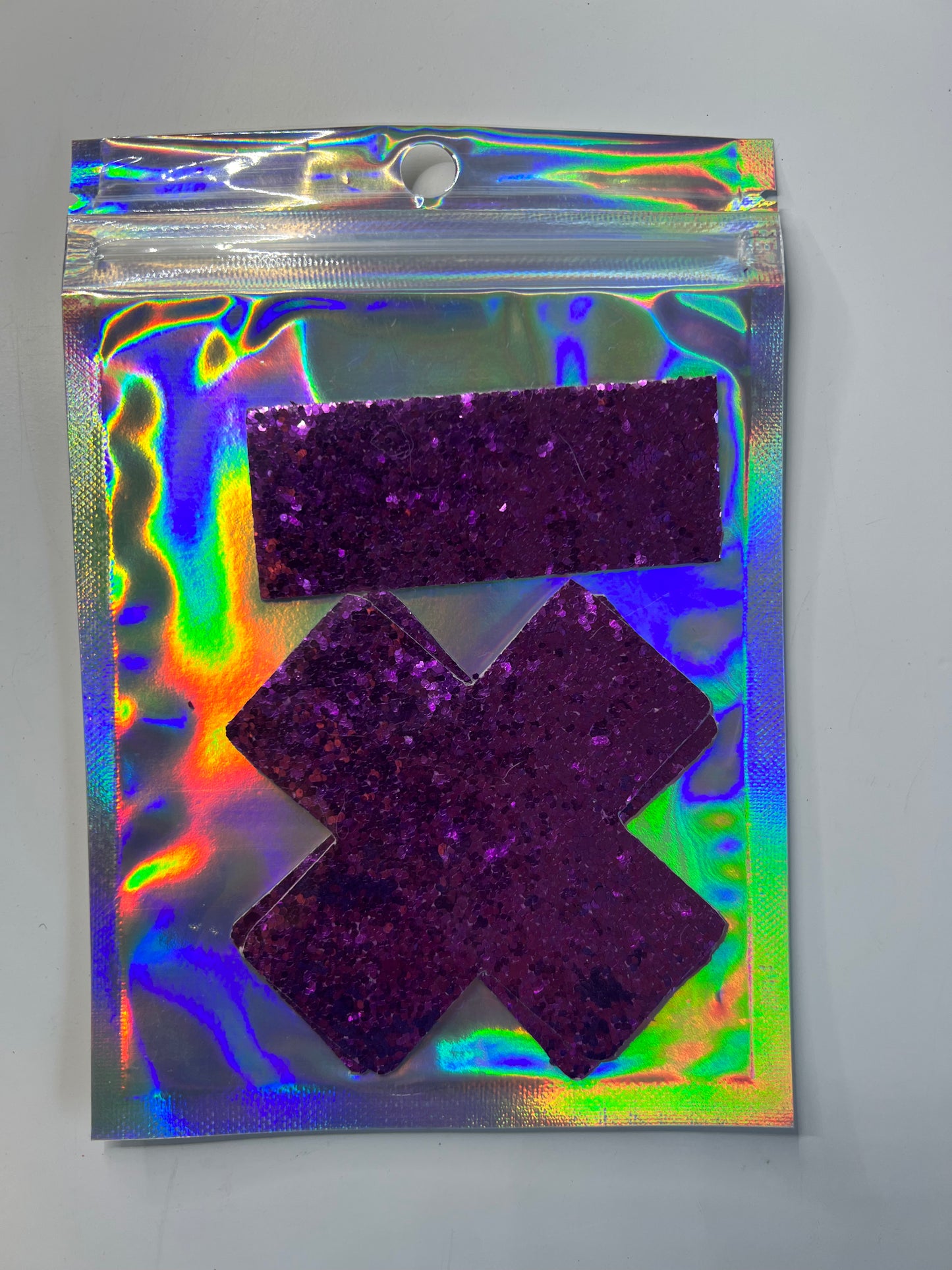 Pasties: Sequin Purple Pasties