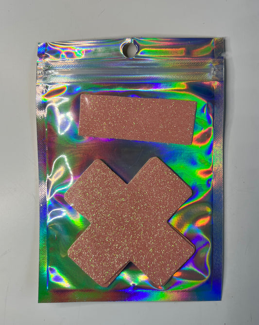 Pasties: Light Pink Glitter Pasties