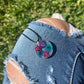 Necklace: May Bouquet Circle Pendant
