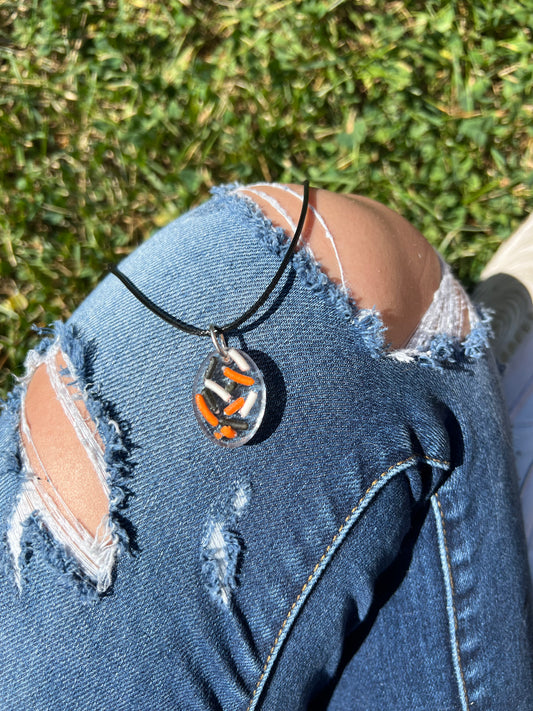 Necklace: Halloween Sprinkles Pendant